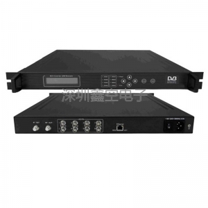 SC-4174四路QAM综合调制器8路ASI输入有线数字电视前端中复用加扰调制设备